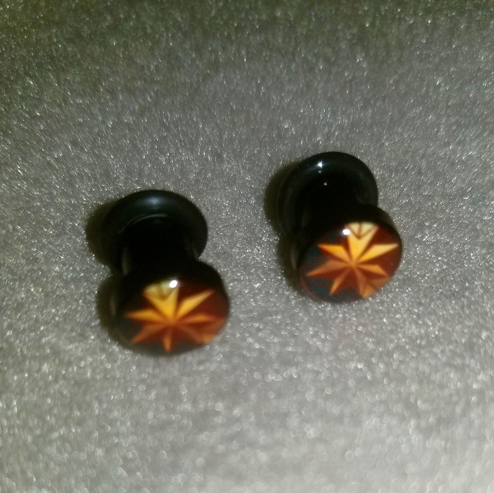 Gauge earrings